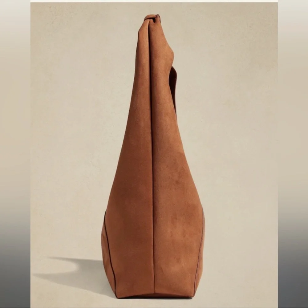 Vegan Suede Slouch Tote Banana Republic OS - Picture 4 of 14